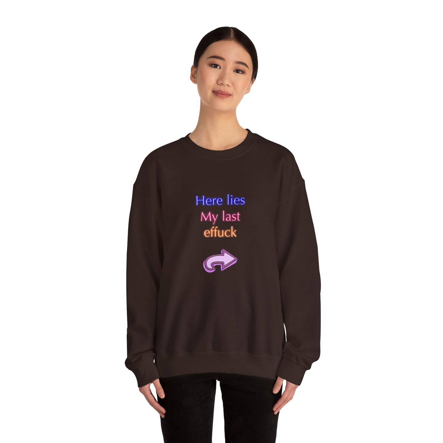 Last Effuck Unisex Heavy Blend™ Crewneck Sweatshirt