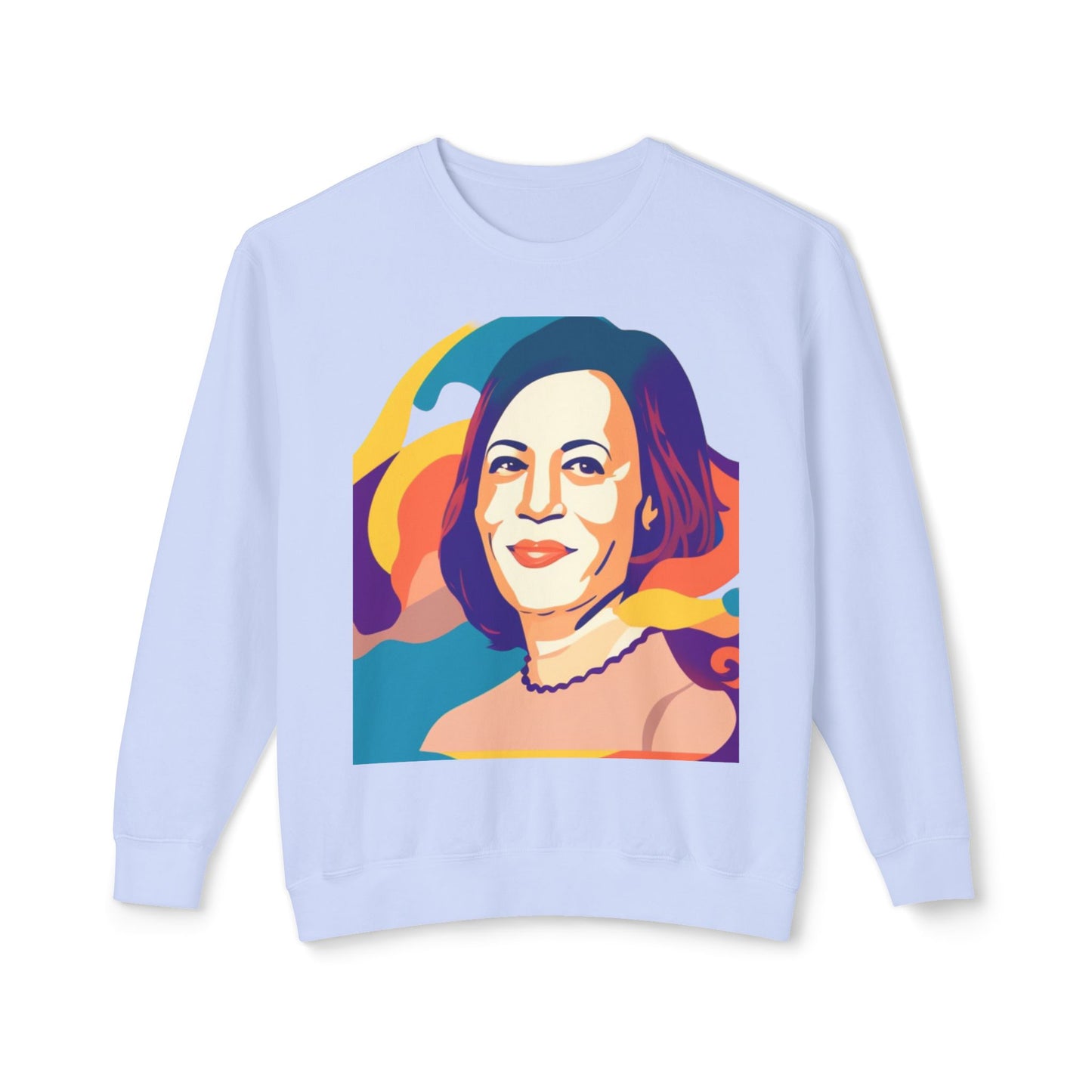 Kamala Unisex Lightweight Crewneck Sweatshirt