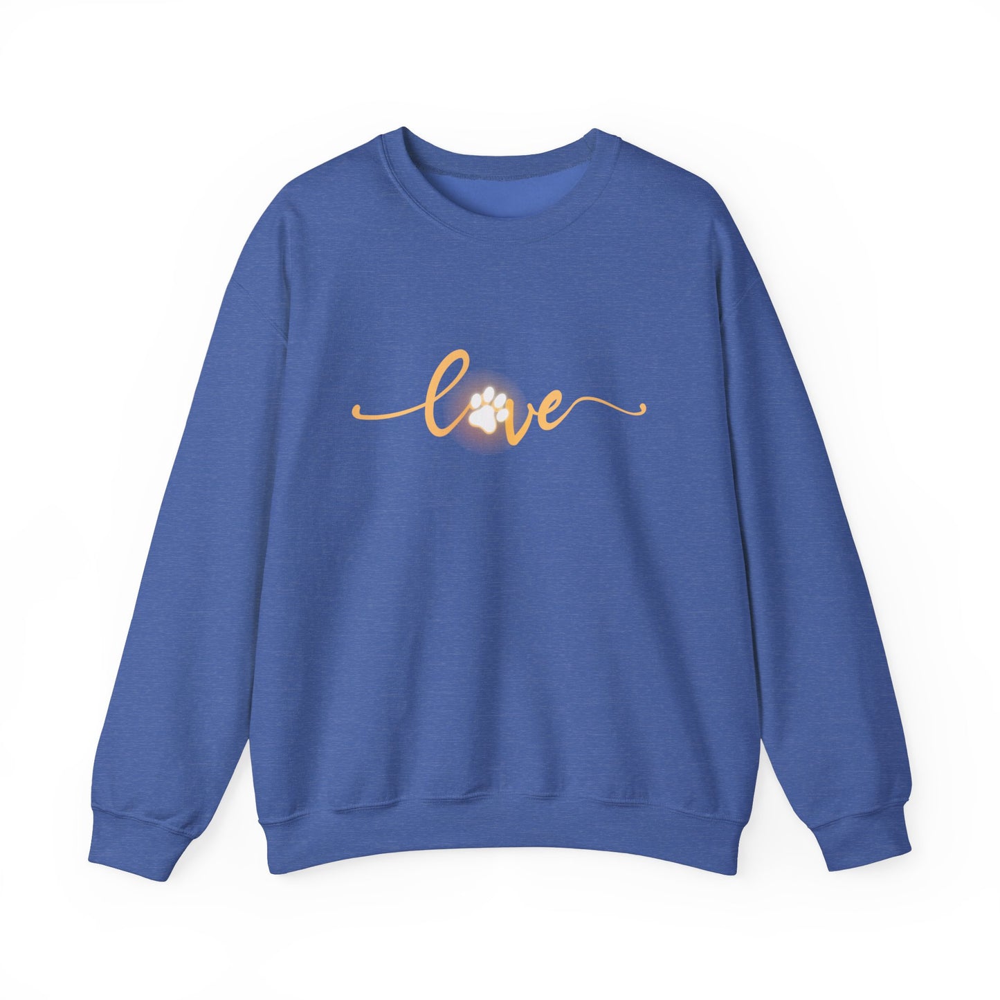 Paw Love Unisex Heavy Blend™ Crewneck Sweatshirt