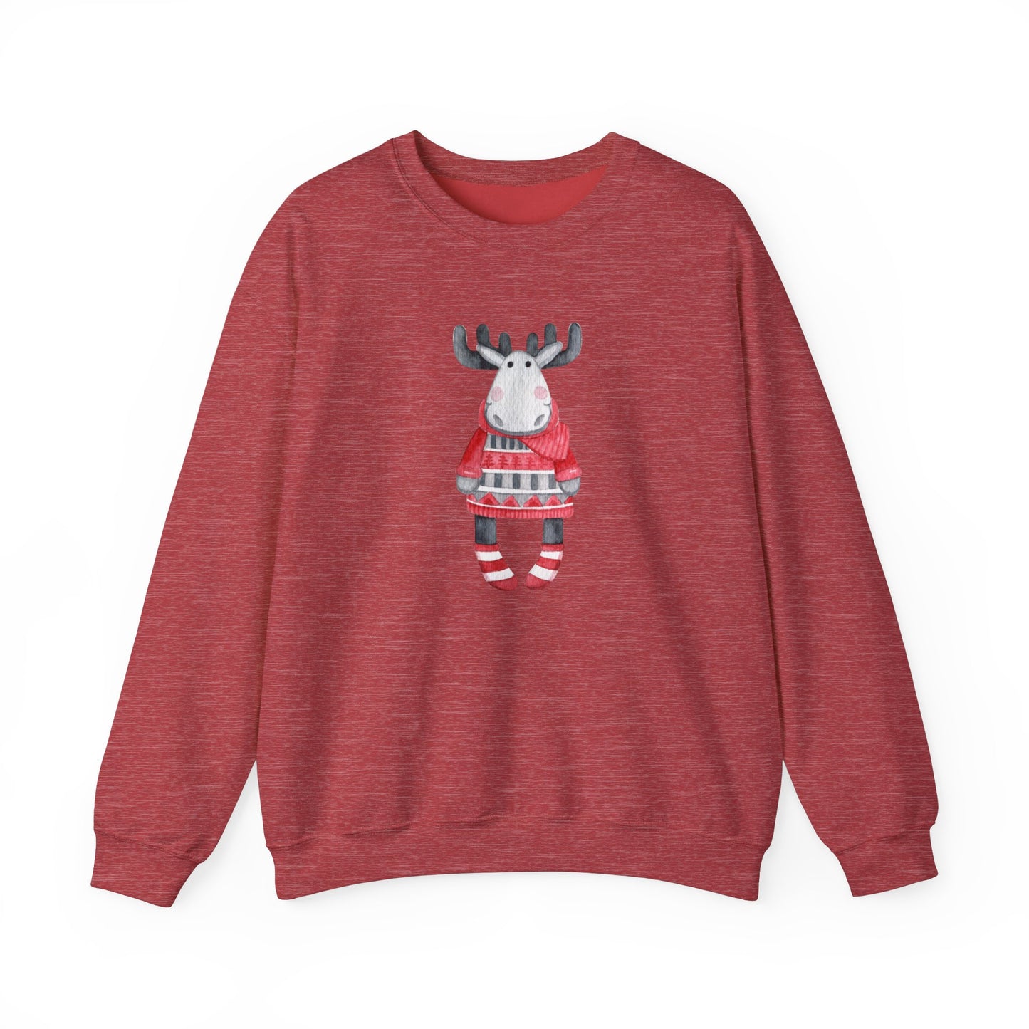 Moose U Sweater Unisex Heavy Blend™ Crewneck Sweatshirt