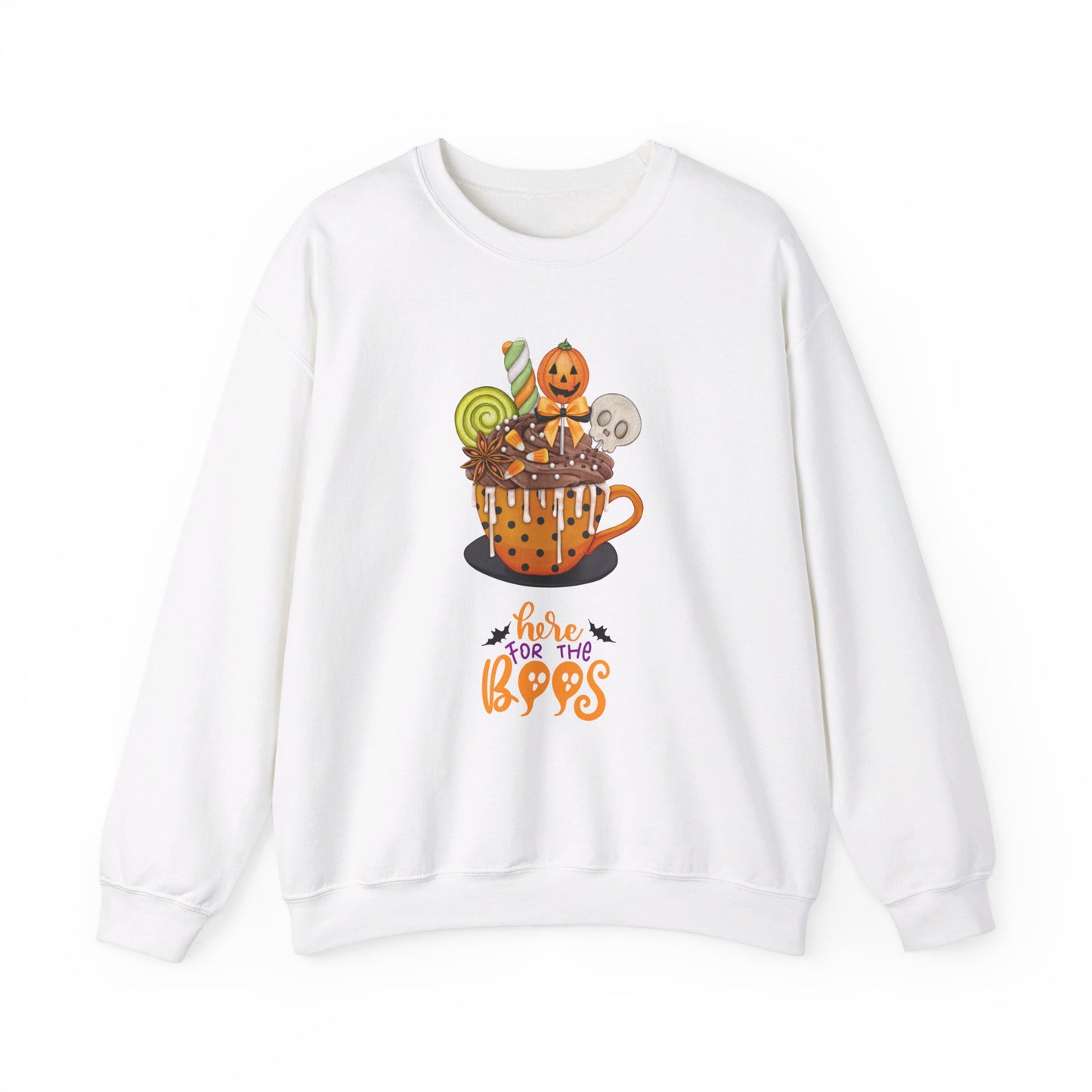 Here for the Boos Unisex Heavy Blend™ Crewneck Sweatshirt