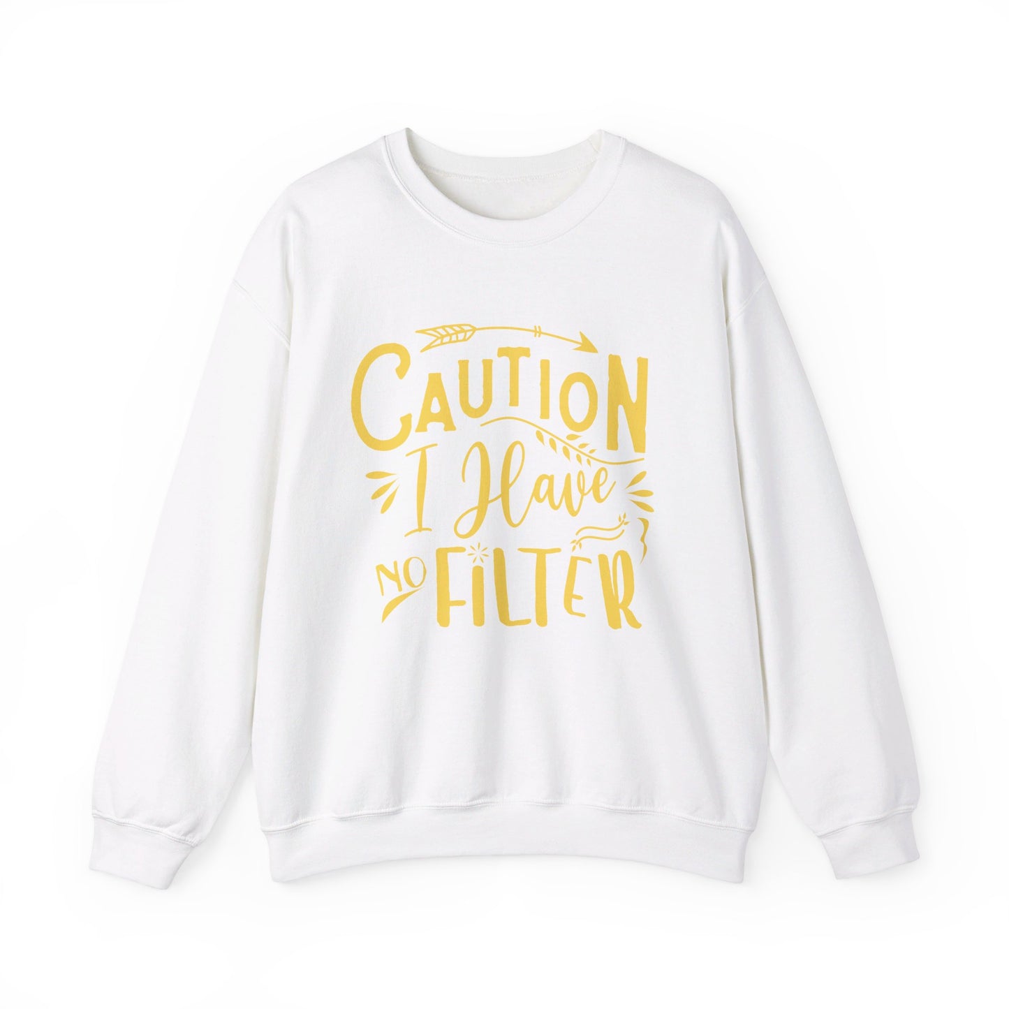 No Filter! Unisex Heavy Blend™ Crewneck Sweatshirt