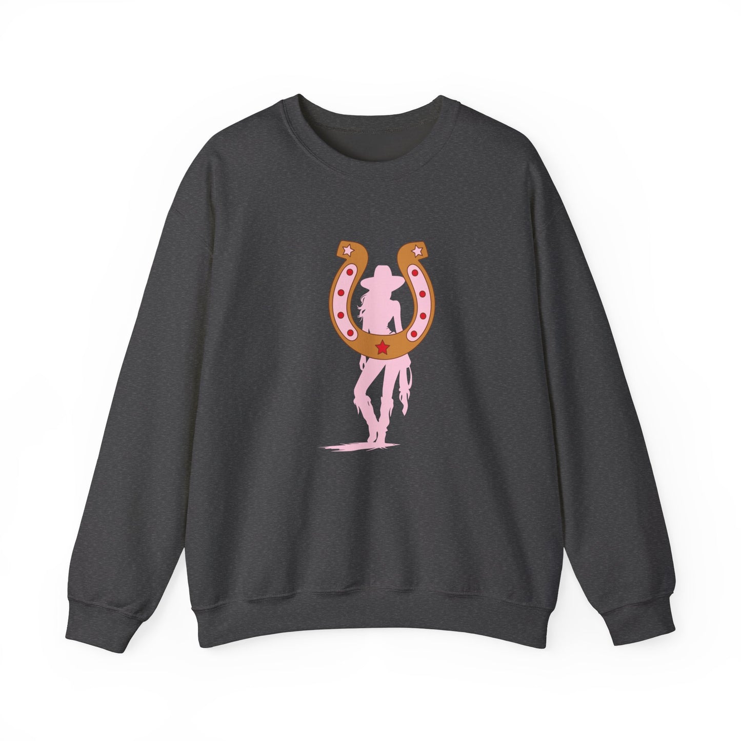 Lucky Cowgirl Unisex Heavy Blend™ Crewneck Sweatshirt