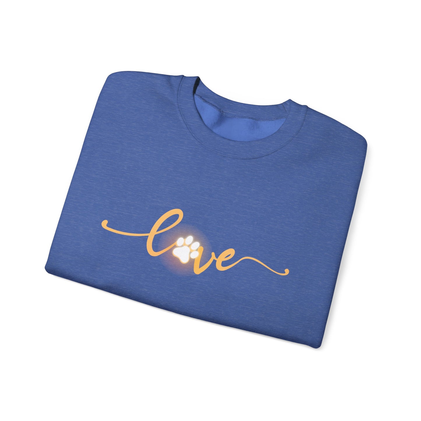 Paw Love Unisex Heavy Blend™ Crewneck Sweatshirt