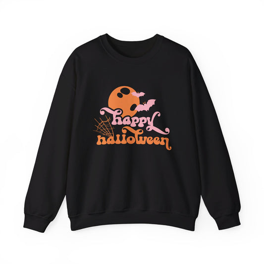 Retro Halloween Unisex Heavy Blend™ Crewneck Sweatshirt