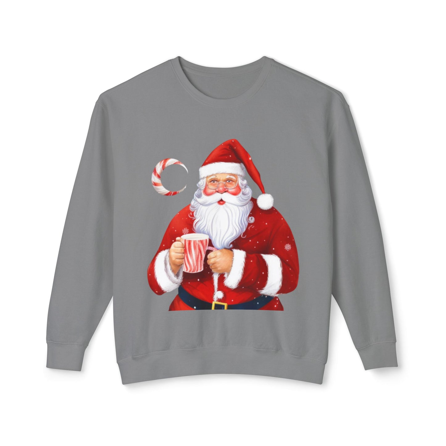 Vintage Santa Unisex Lightweight Crewneck Sweatshirt