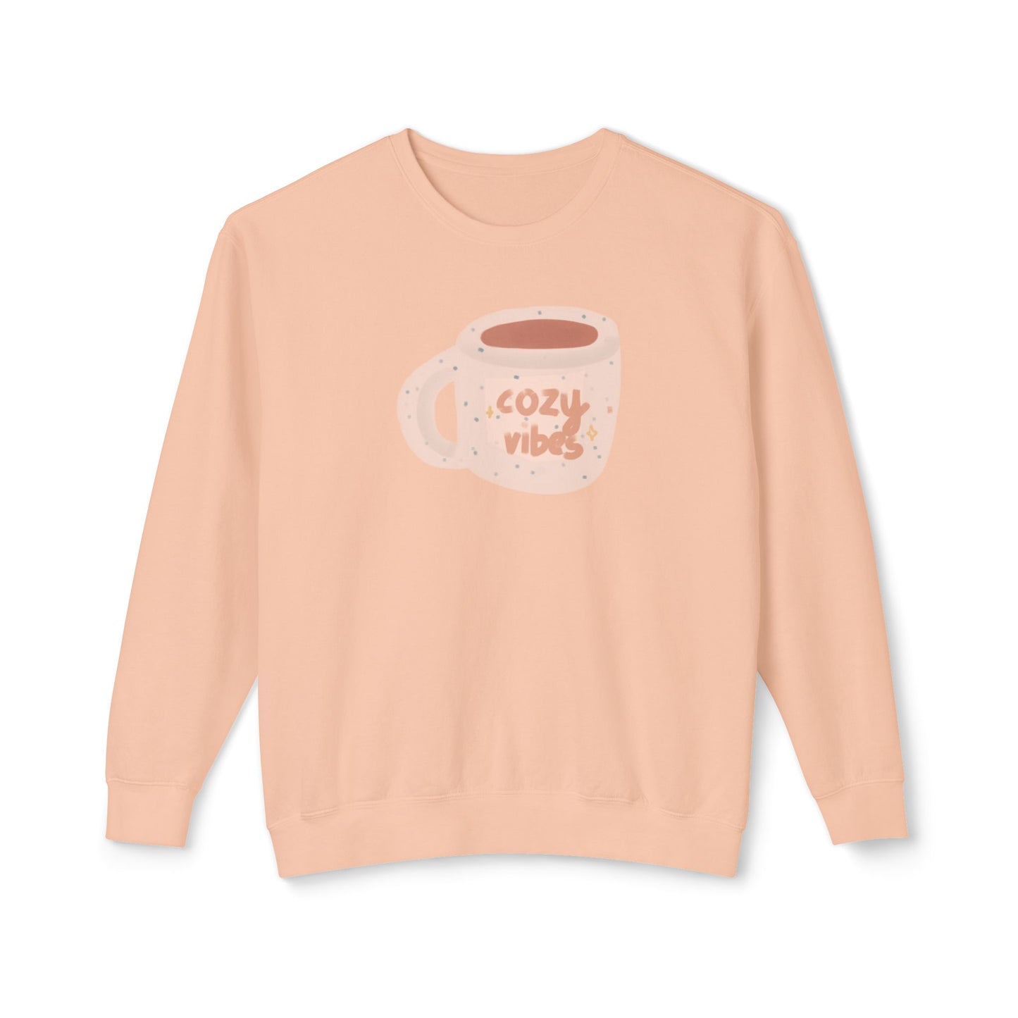 Cozy Vibes Unisex Lightweight Crewneck Sweatshirt