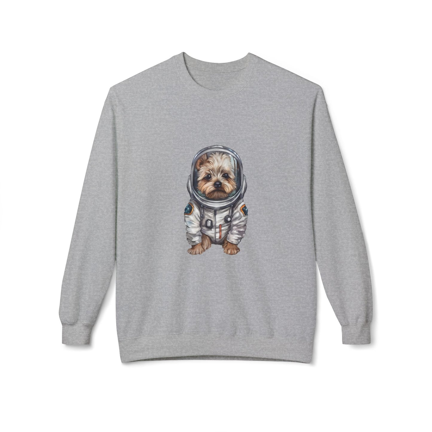 Yorky Space Unisex Midweight Softstyle Fleece Crewneck Sweatshirt