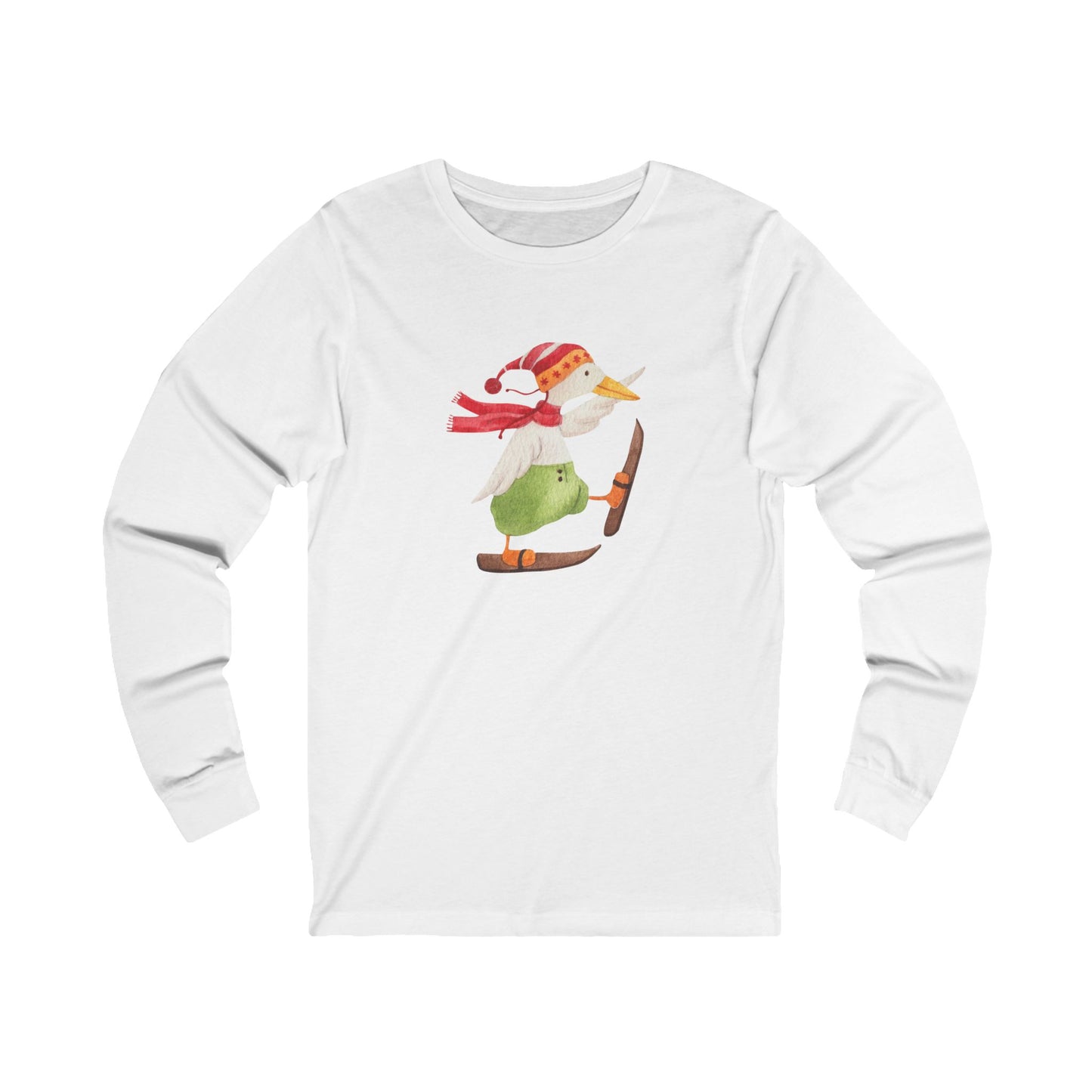 Duck Ski Unisex Jersey Long Sleeve Tee