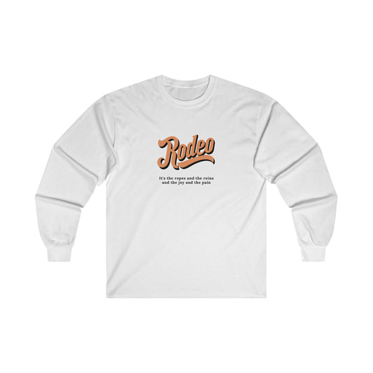 Rodeo Unisex Ultra Cotton Long Sleeve Tee