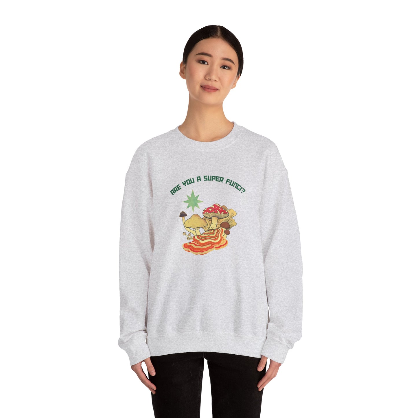 Super Fungi Unisex Heavy Blend™ Crewneck Sweatshirt