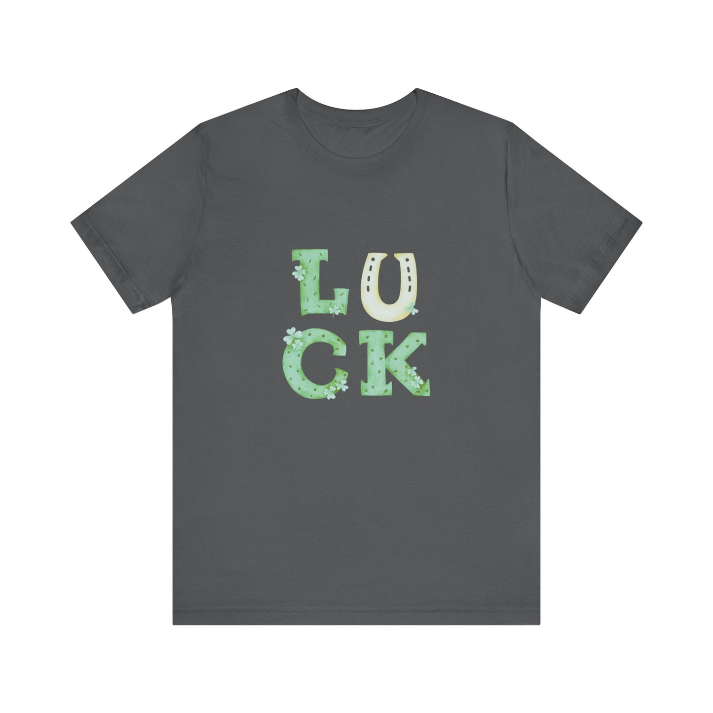 LUCK St Patrick’s Day Unisex Jersey Short Sleeve Tee