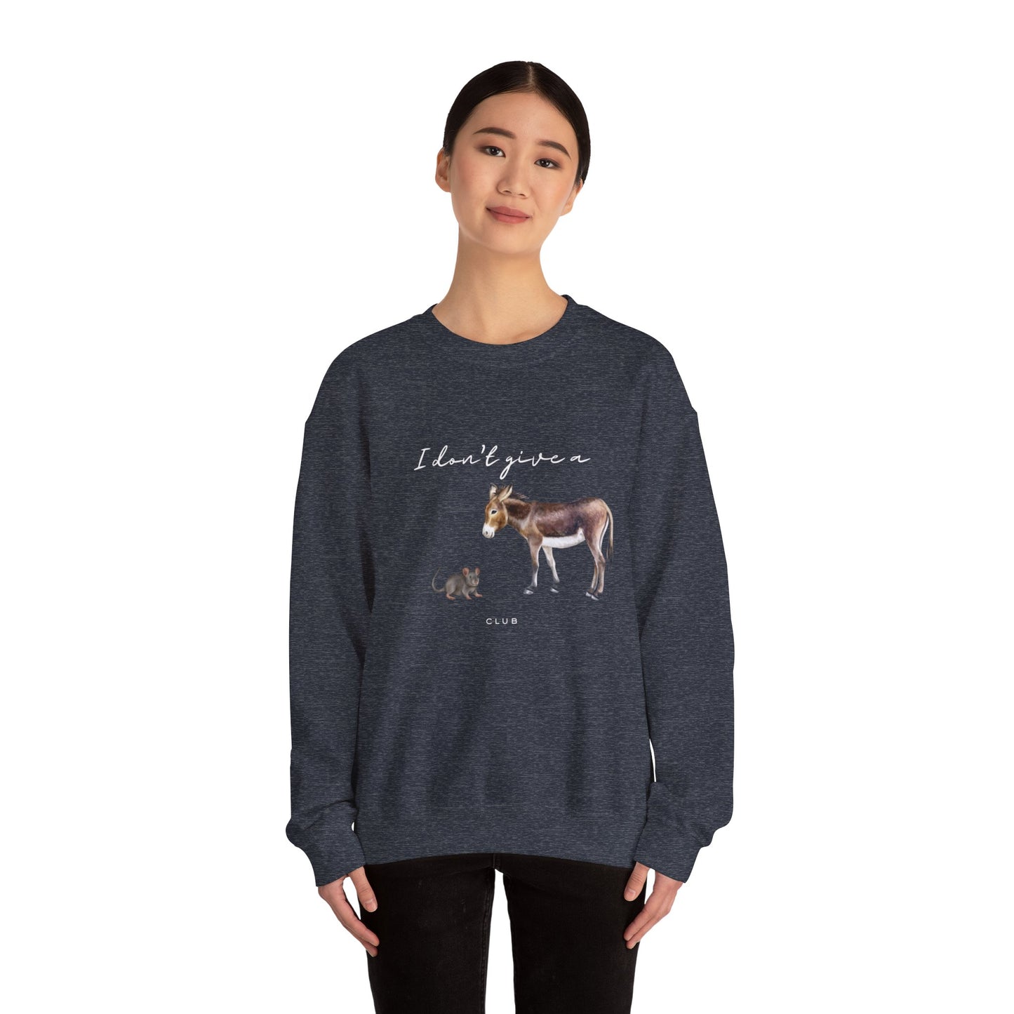 I Don’t Give A Unisex Heavy Blend™ Crewneck Sweatshirt