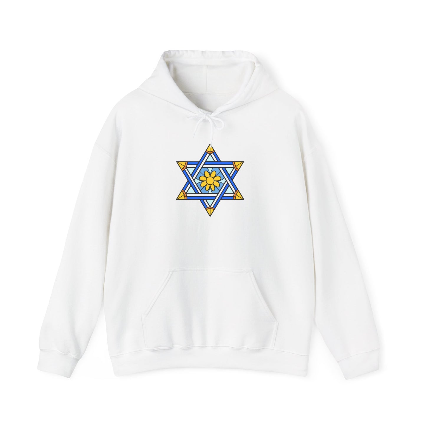 Star of David Unisex Heavy Blend™ Hooded Sweatshirt