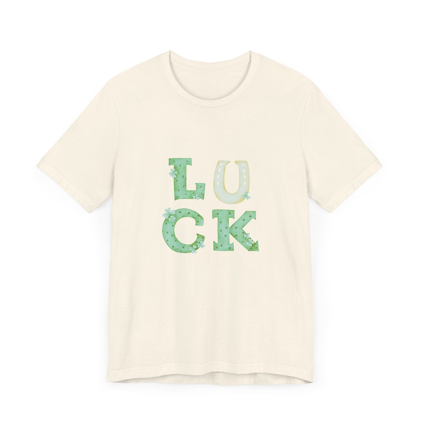 LUCK St Patrick’s Day Unisex Jersey Short Sleeve Tee