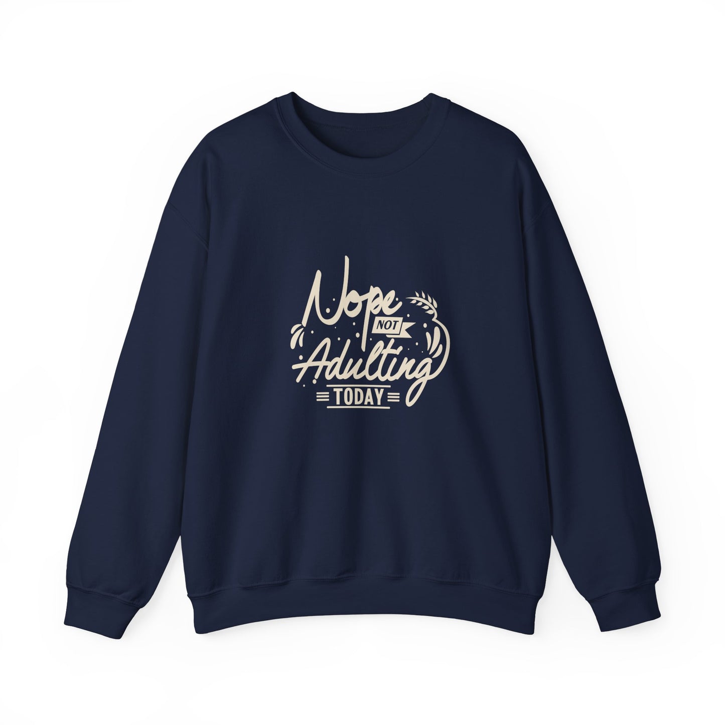 Not Adulting Unisex Heavy Blend™ Crewneck Sweatshirt