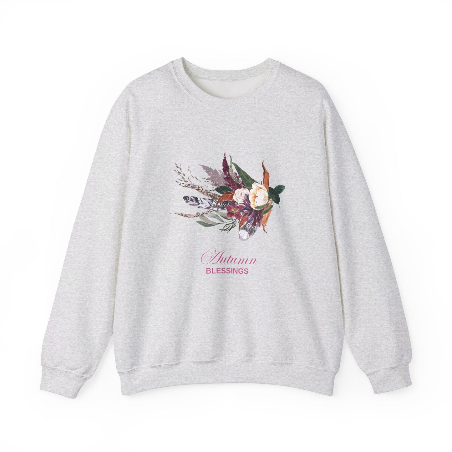 Autumn Blessings Unisex Heavy Blend™ Crewneck Sweatshirt