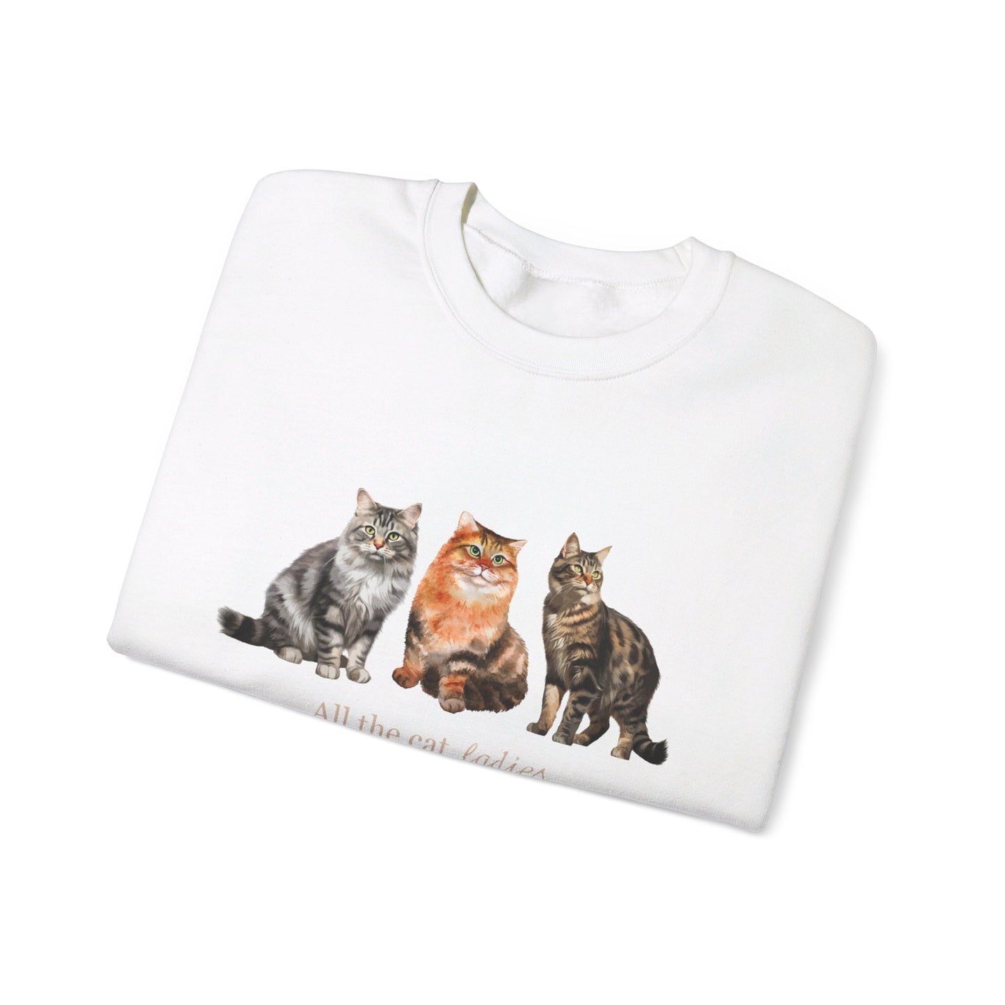 Cat Ladies Unisex Heavy Blend™ Crewneck Sweatshirt