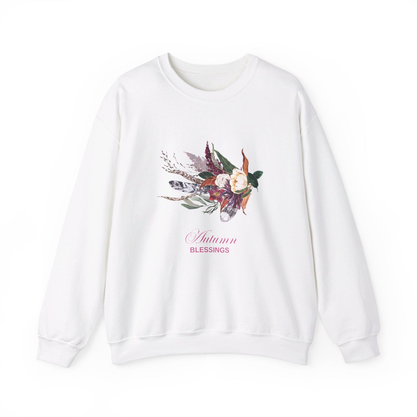 Autumn Blessings Unisex Heavy Blend™ Crewneck Sweatshirt