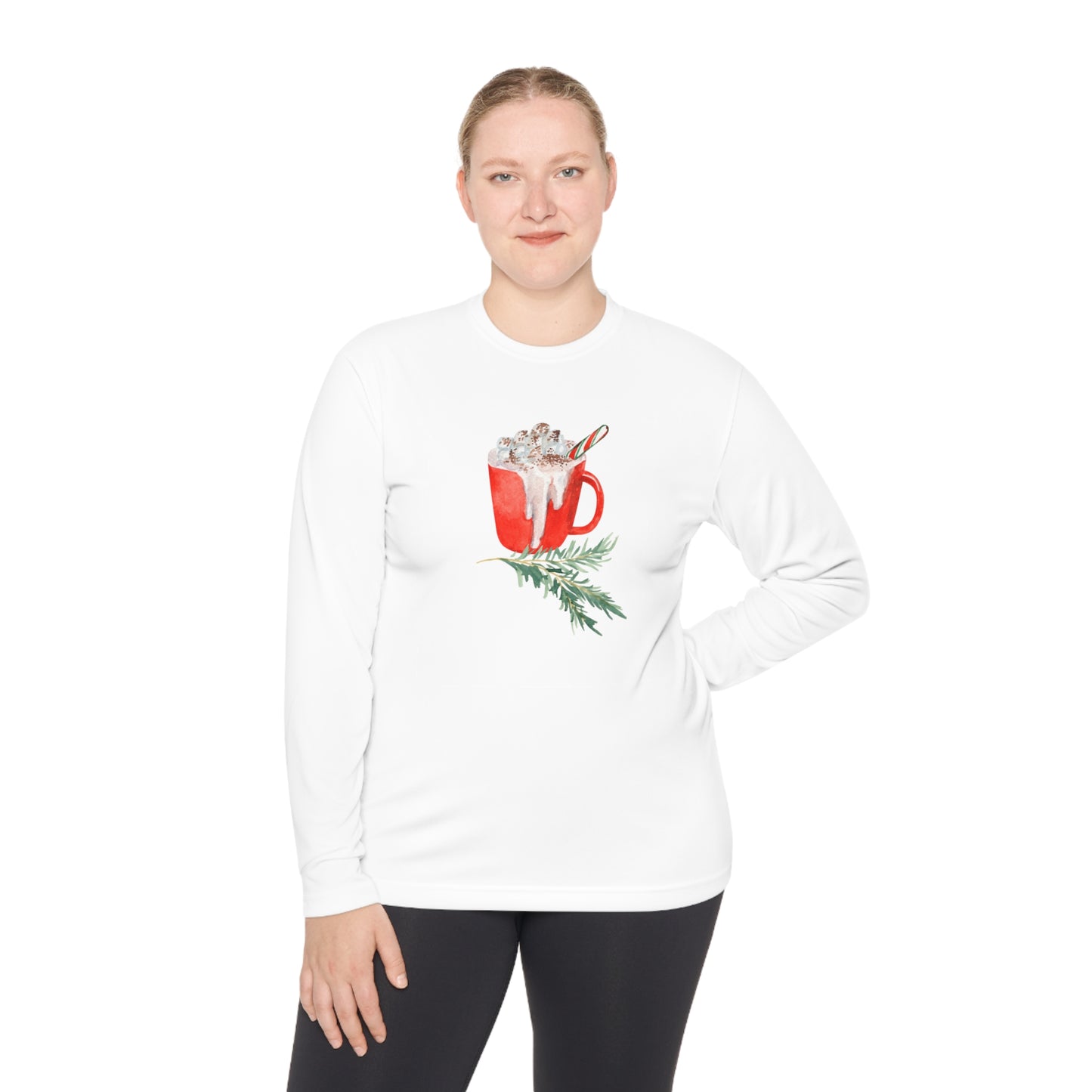 Hot Cocoa Unisex Lightweight Long Sleeve Tee