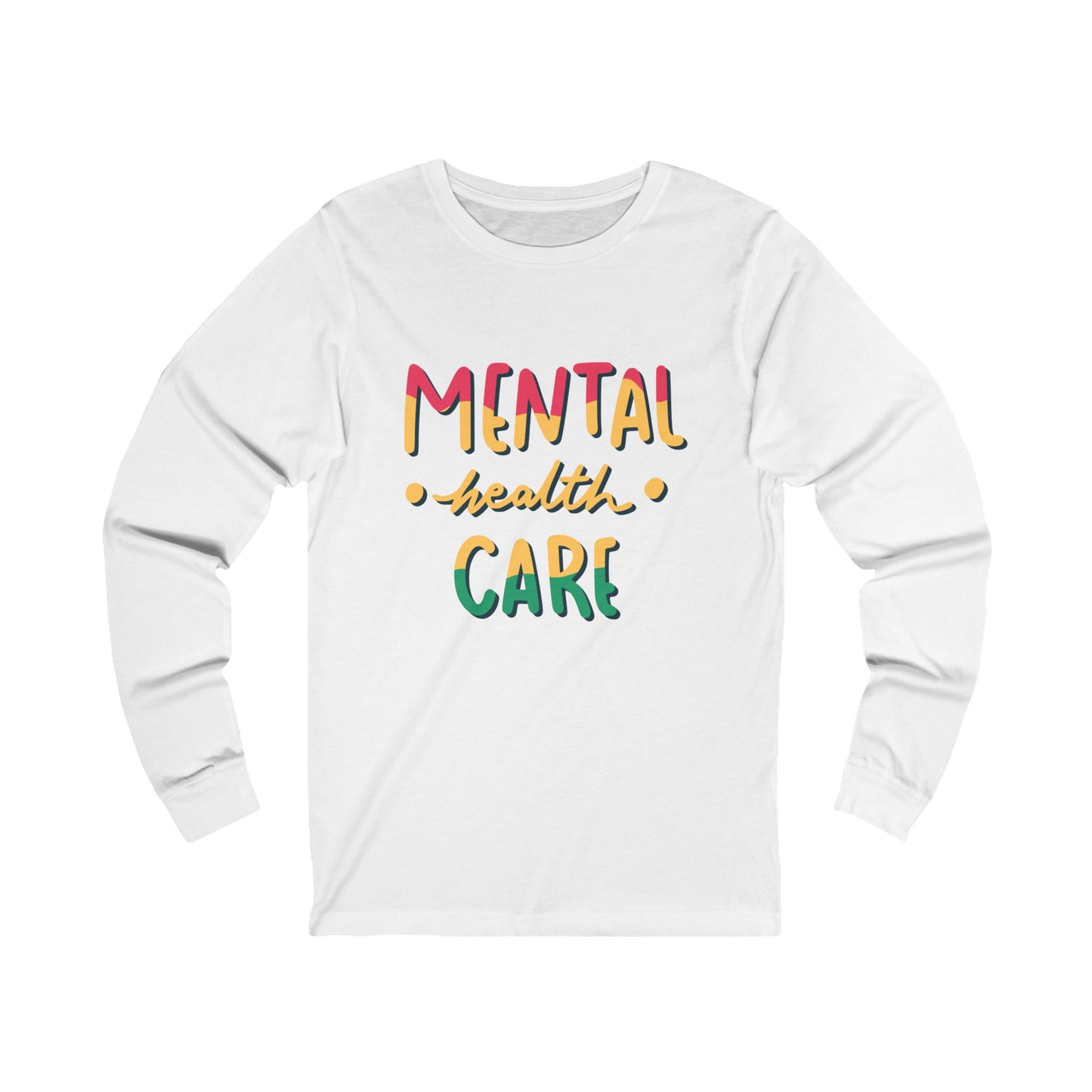 Rasta Mental Health Unisex Jersey Long Sleeve Tee