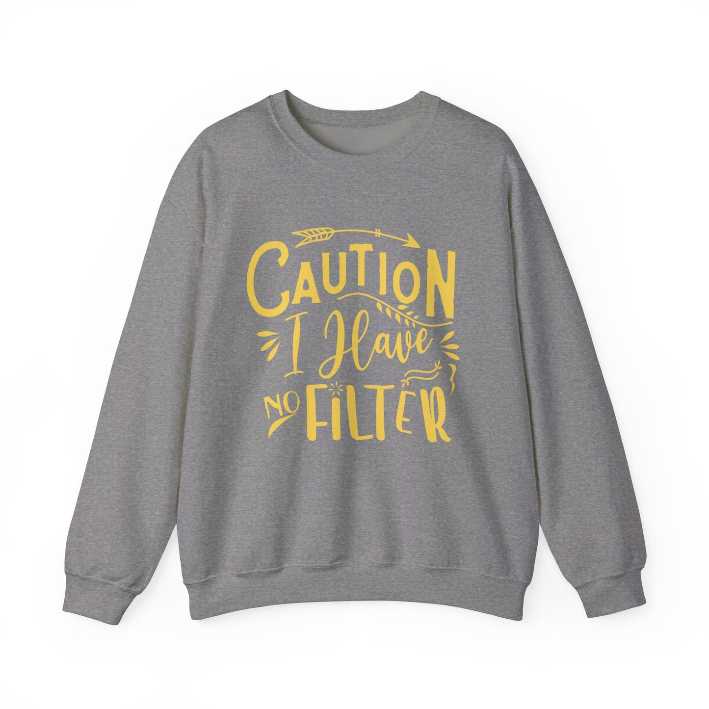 No Filter! Unisex Heavy Blend™ Crewneck Sweatshirt