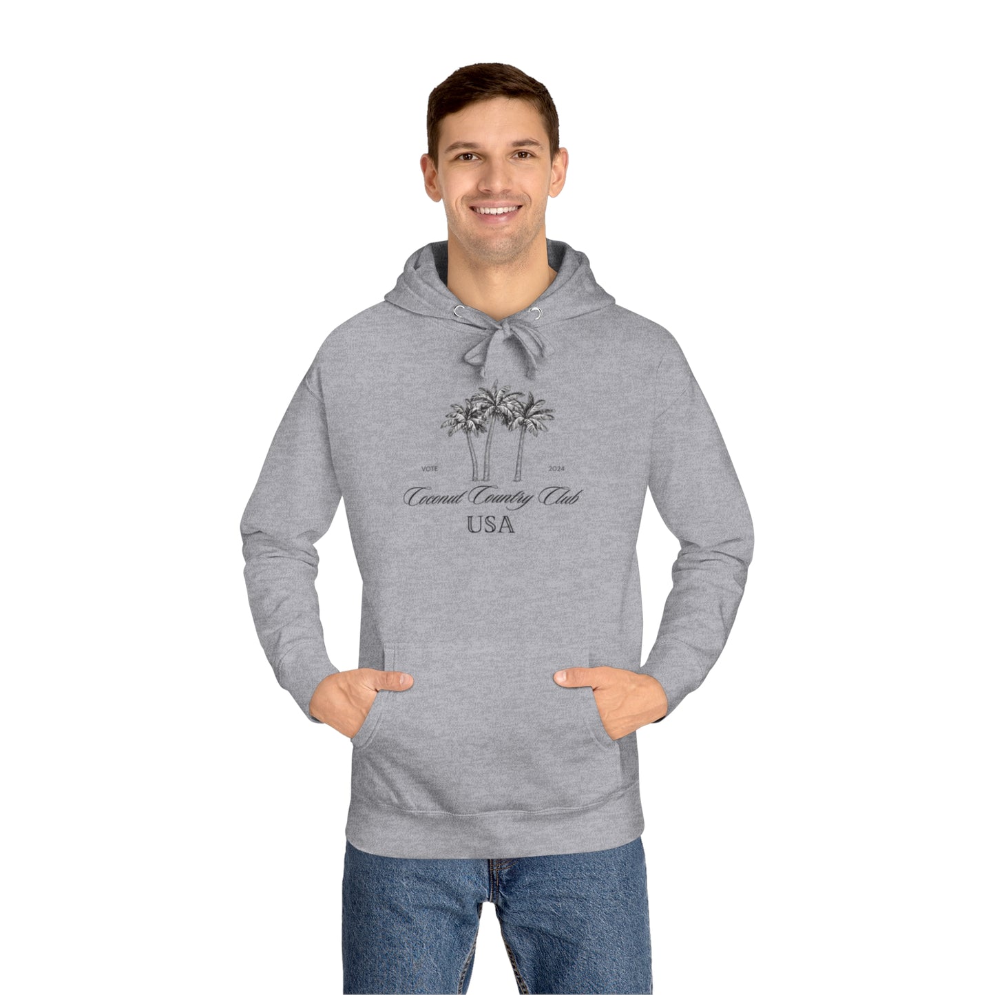 Coconut Country Club Unisex Fleece Hoodie