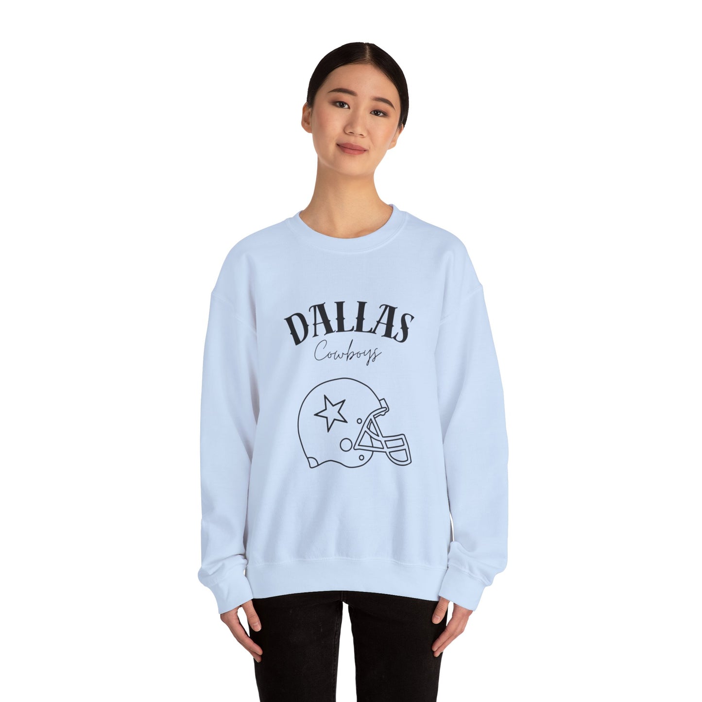 Dallas Helmet Unisex Heavy Blend™ Crewneck Sweatshirt