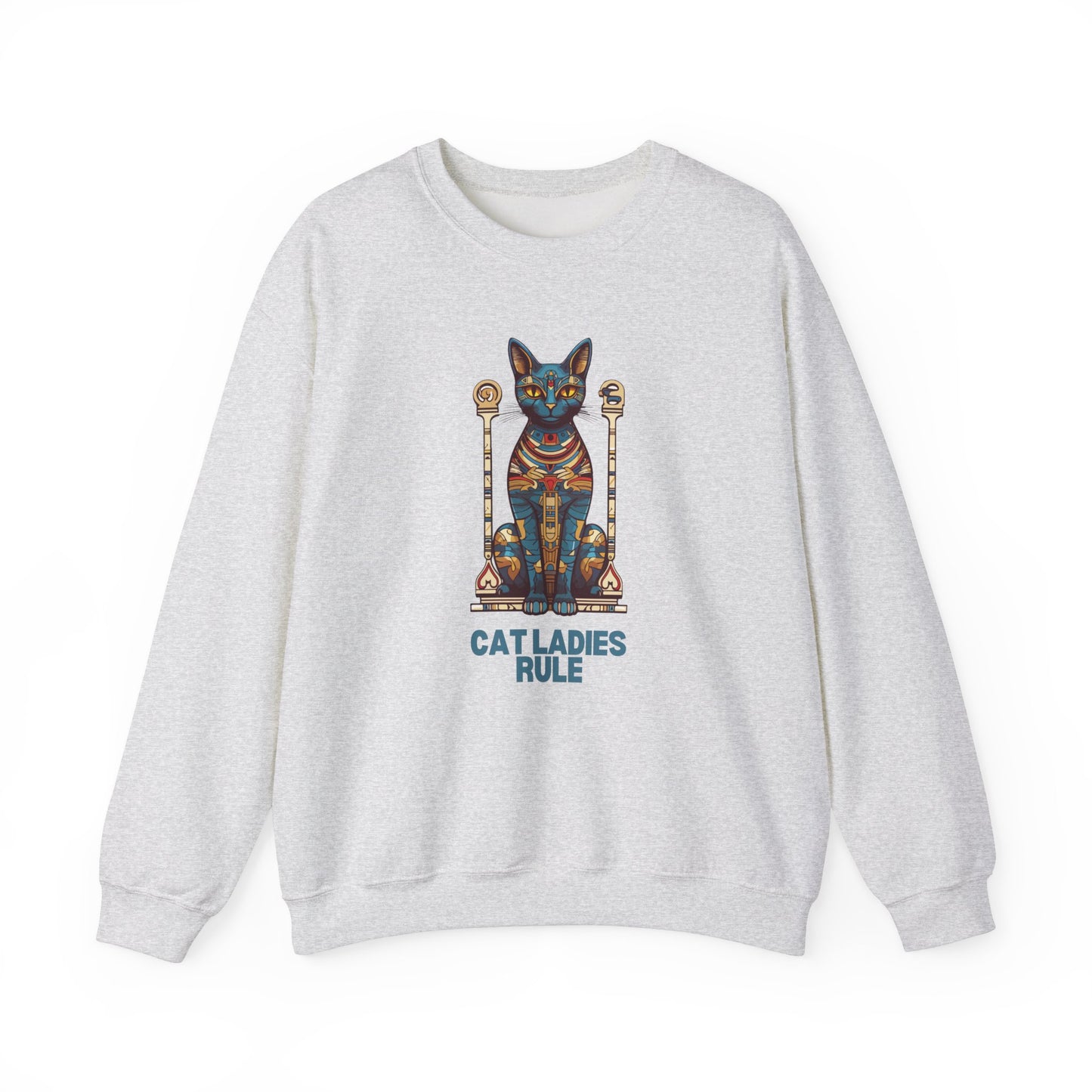 Cat Ladies Rule Unisex Heavy Blend™ Crewneck Sweatshirt