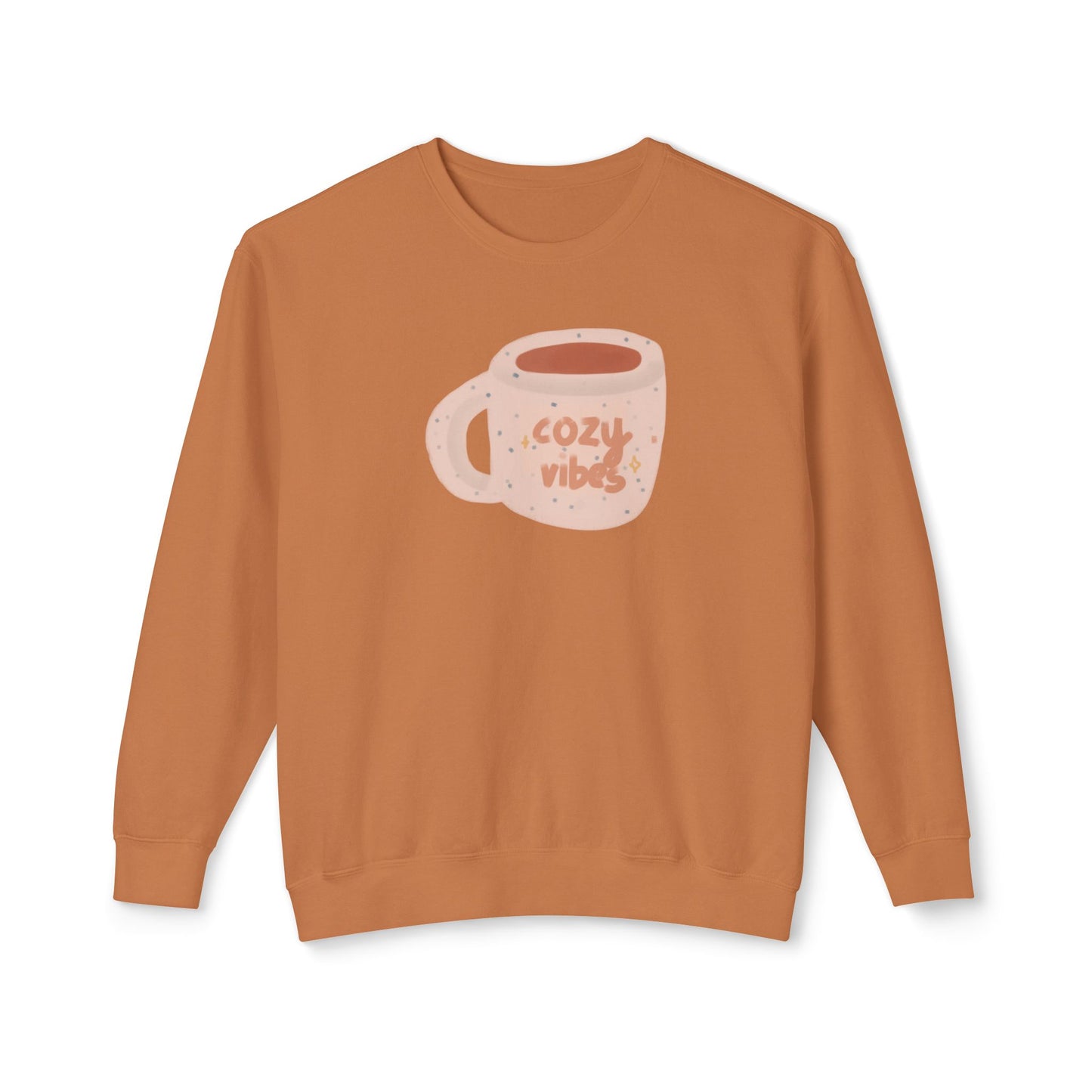 Cozy Vibes Unisex Lightweight Crewneck Sweatshirt