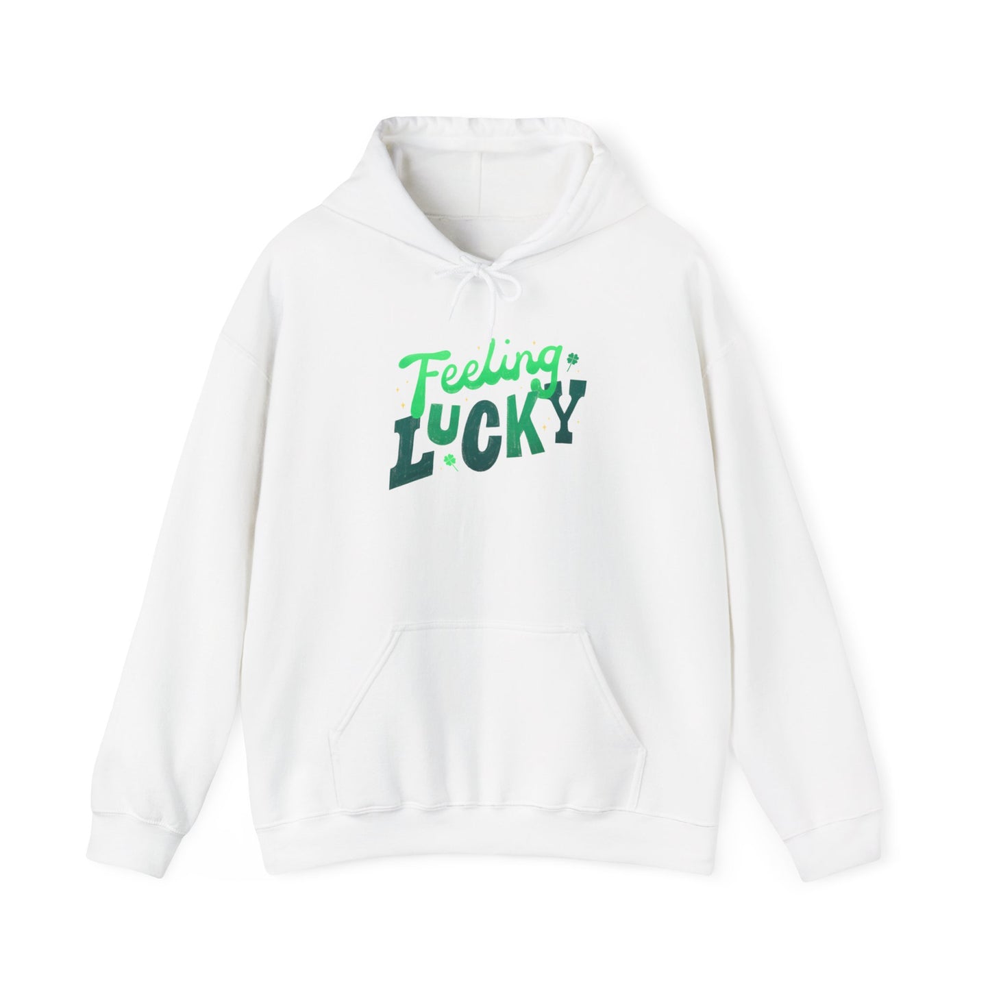 Feeling Lucky St Patrick’s Day Unisex Heavy Blend™ Hooded Sweatshirt