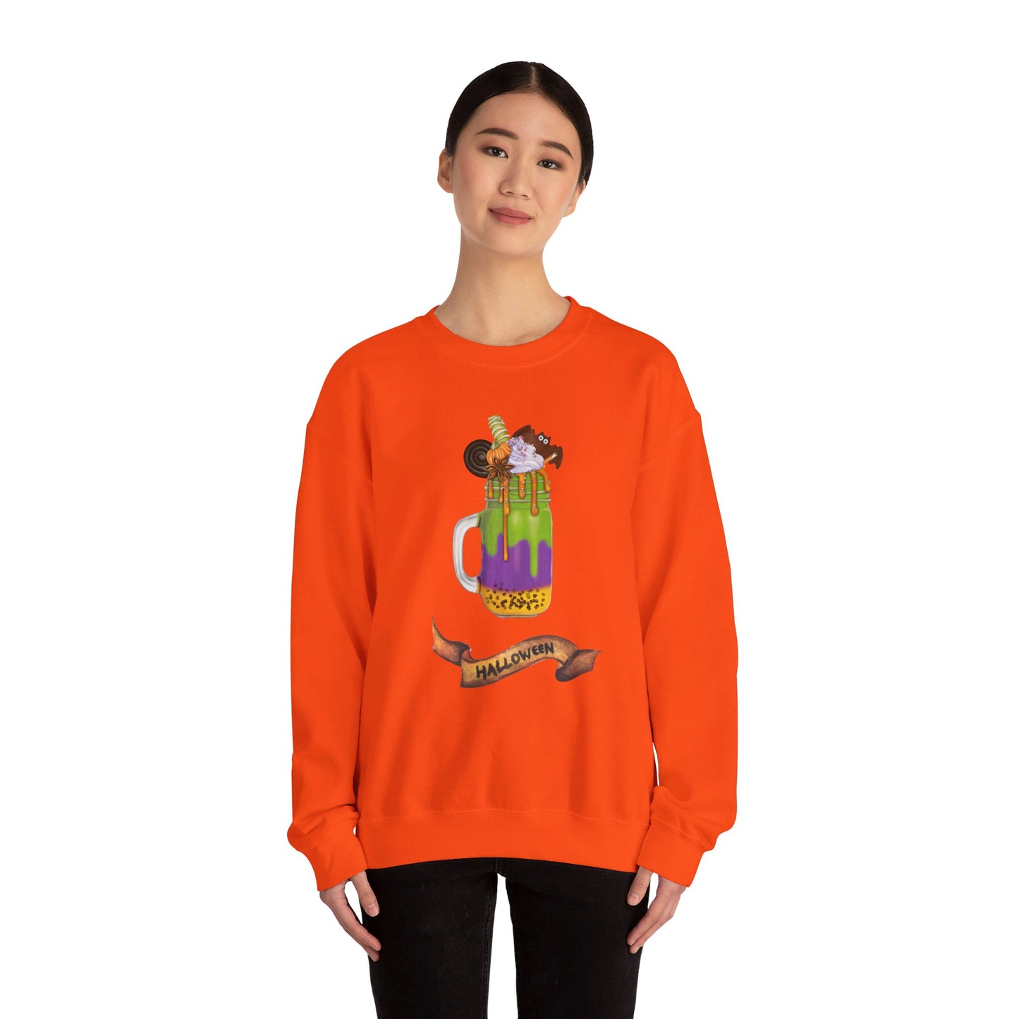 Halloween Shake Unisex Heavy Blend™ Crewneck Sweatshirt