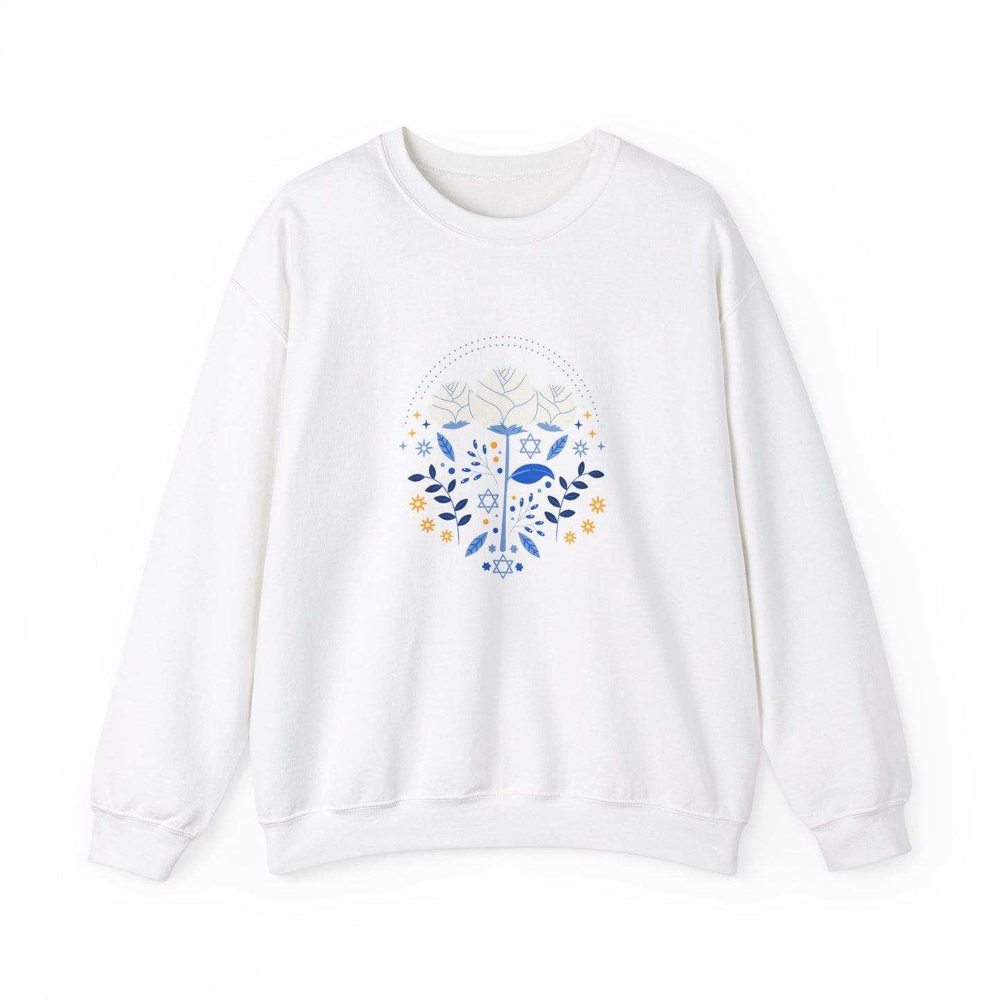 Holiday Blues Unisex Heavy Blend™ Crewneck Sweatshirt