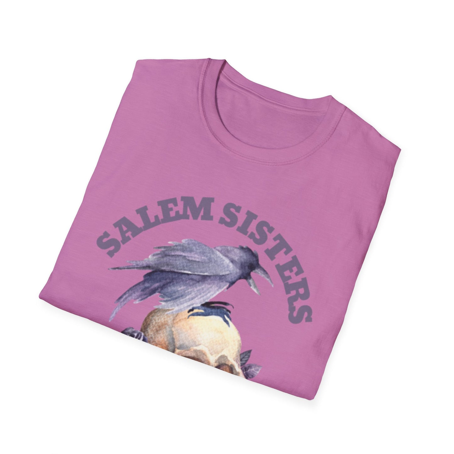 Salem Sisters Skull Unisex Softstyle T-Shirt