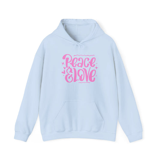 Peace & Love Unisex Heavy Blend™ Hooded Sweatshirt