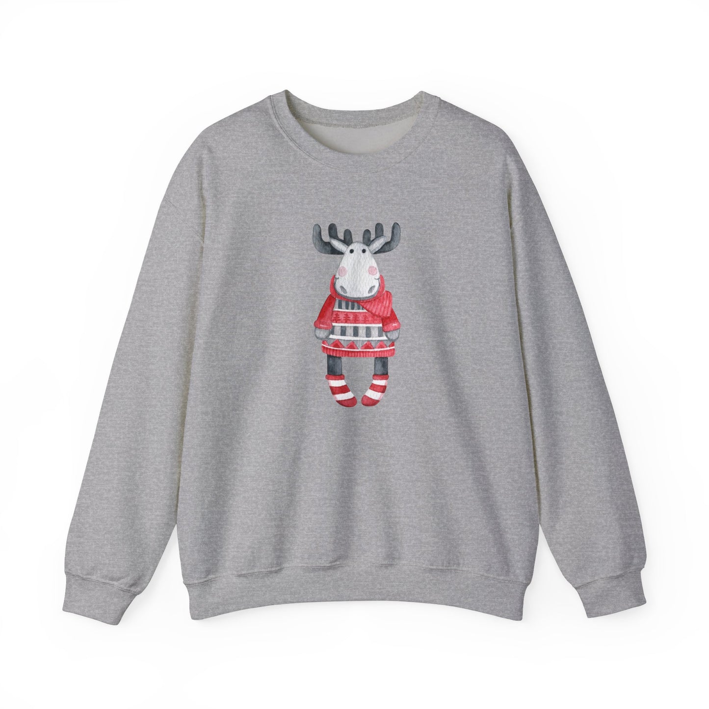 Moose U Sweater Unisex Heavy Blend™ Crewneck Sweatshirt