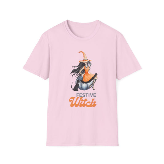 Festive Witch Unisex Softstyle T-Shirt