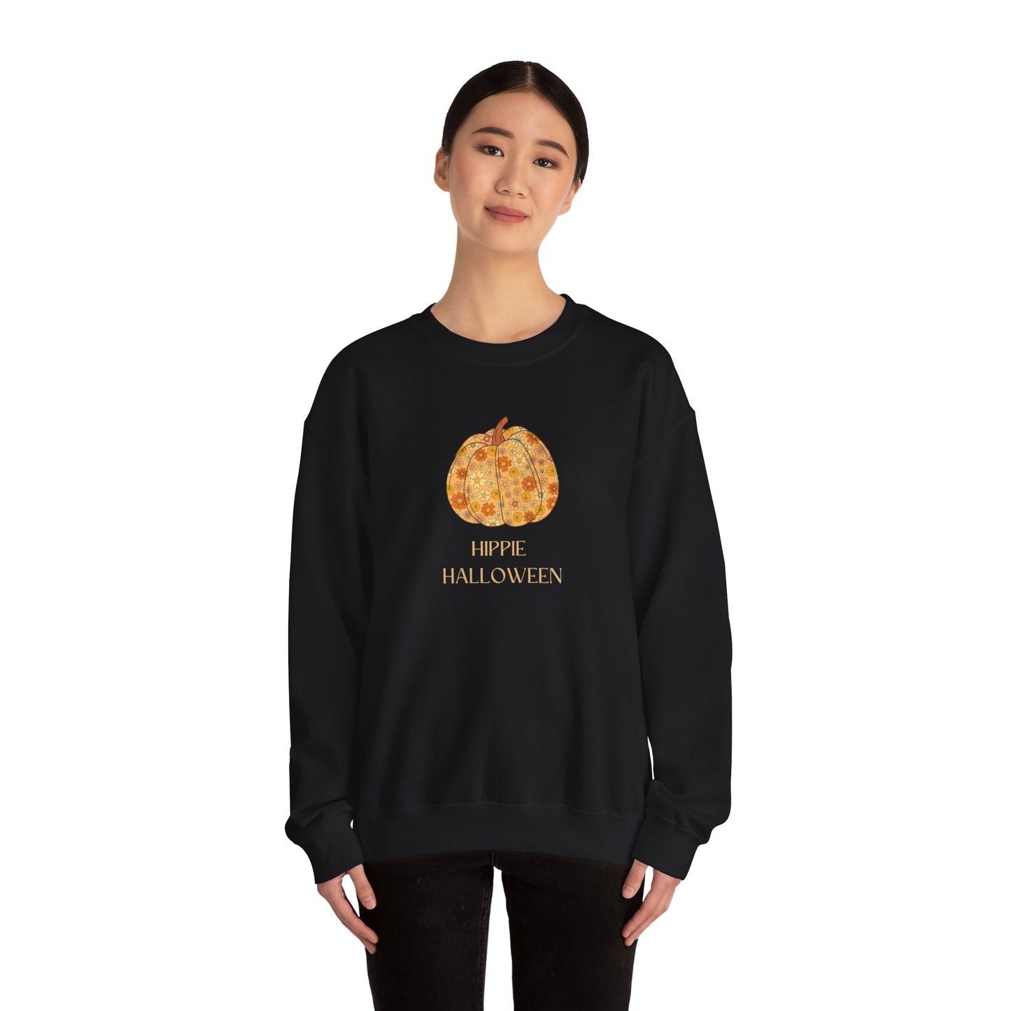 Hippie Halloween Unisex Heavy Blend™ Crewneck Sweatshirt