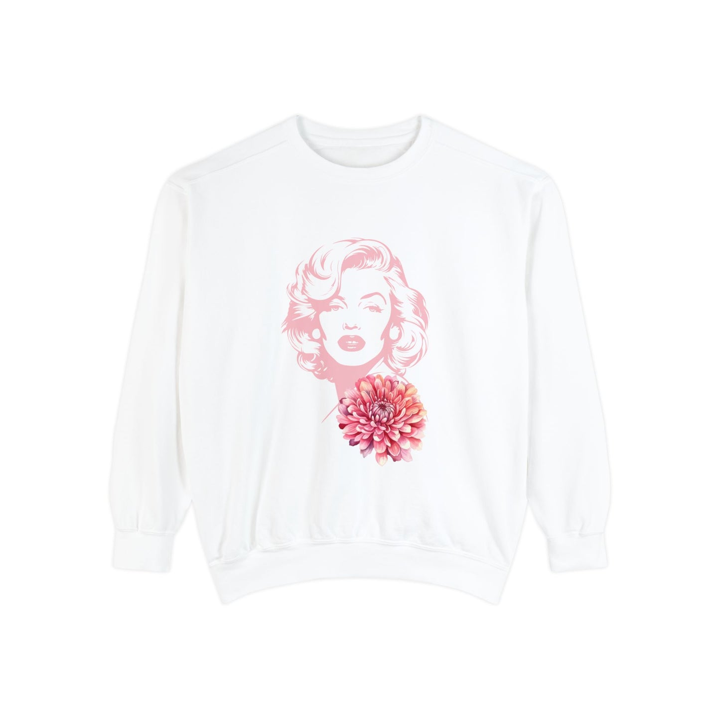 Marilyn Unisex Garment-Dyed Sweatshirt