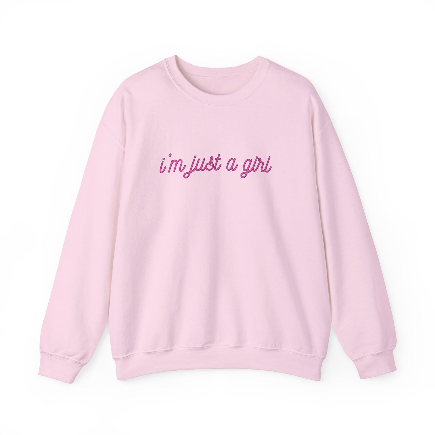 Just a Girl Unisex Heavy Blend™ Crewneck Sweatshirt