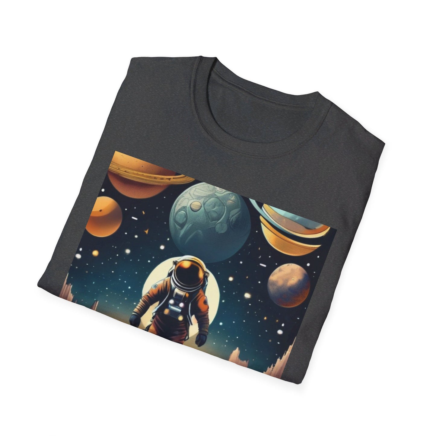 Space Traveler Unisex Softstyle T-Shirt