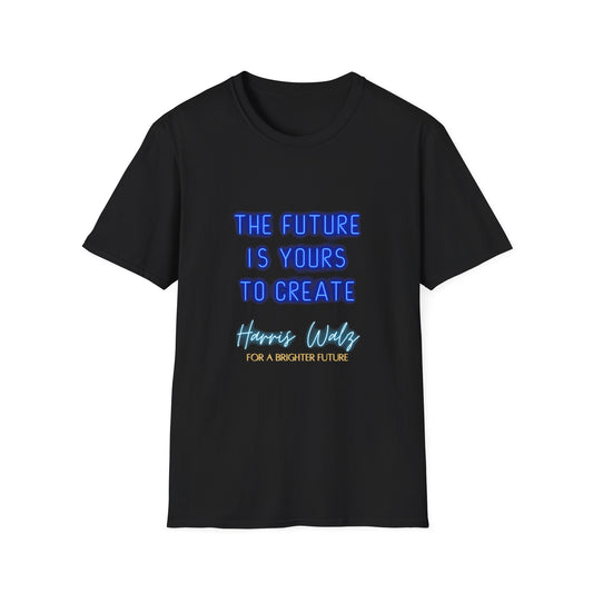 Harris Walz Future is Yours Unisex Softstyle T-Shirt