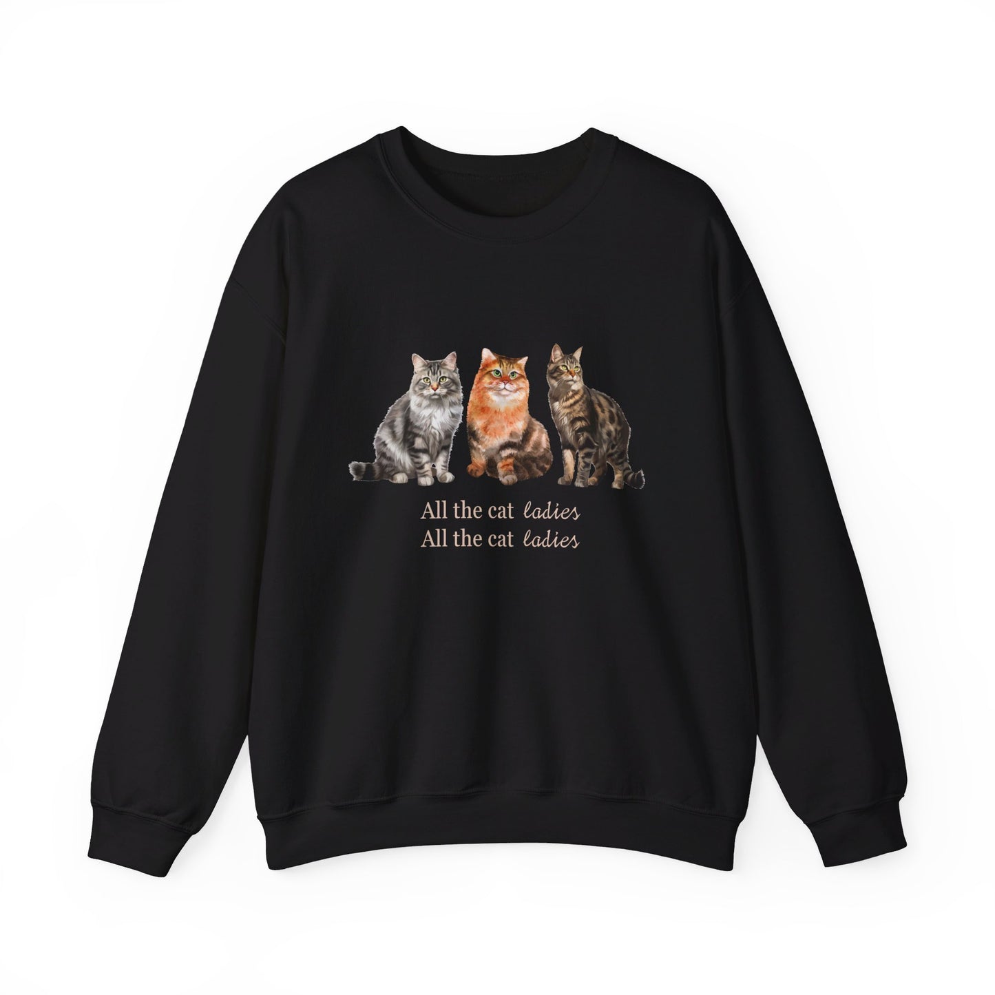 Cat Ladies Unisex Heavy Blend™ Crewneck Sweatshirt