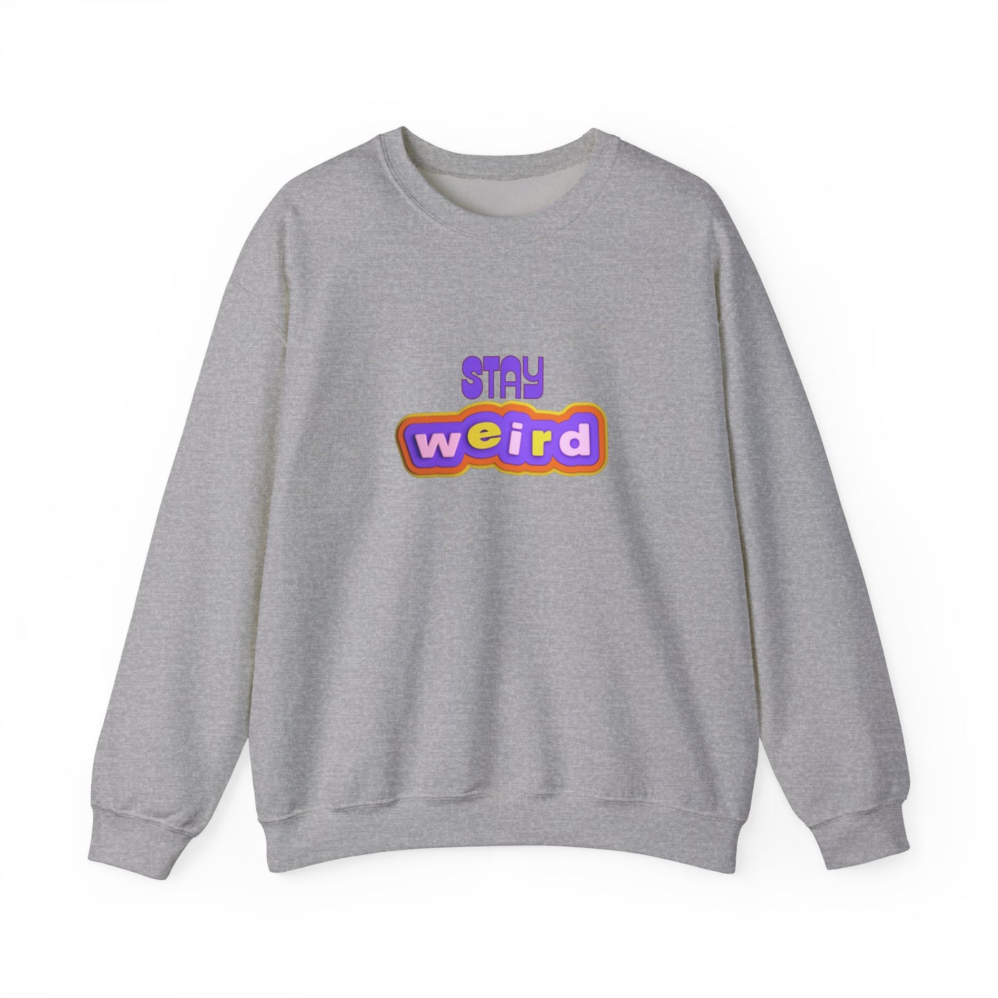 Stay Weird Unisex Heavy Blend™ Crewneck Sweatshirt