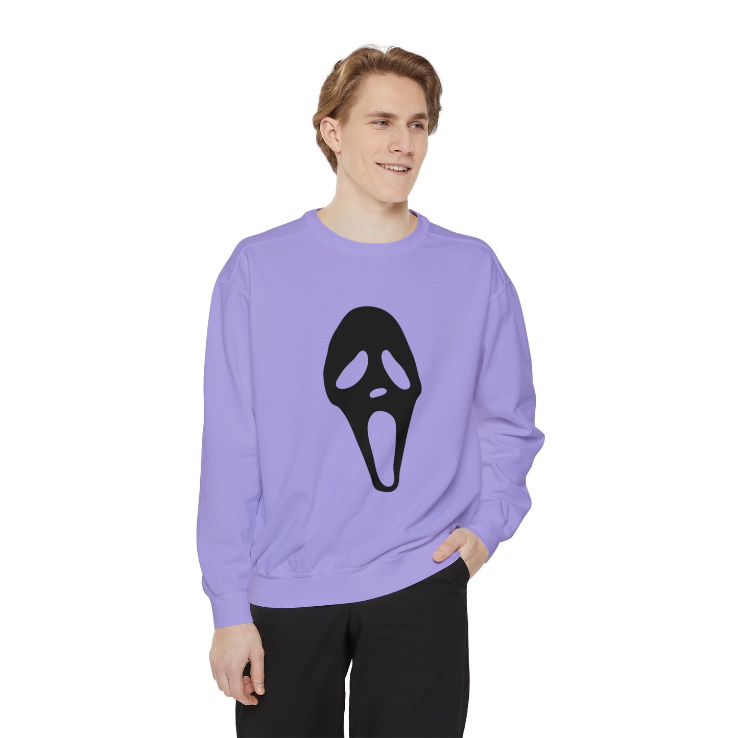 Scream Unisex Garment-Dyed Sweatshirt