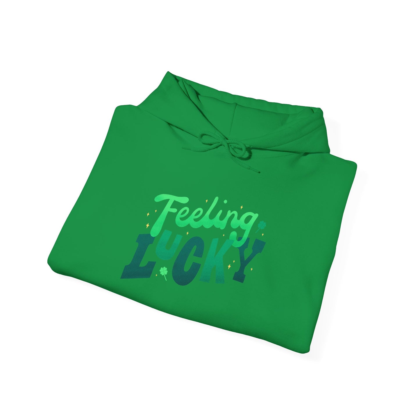 Feeling Lucky St Patrick’s Day Unisex Heavy Blend™ Hooded Sweatshirt