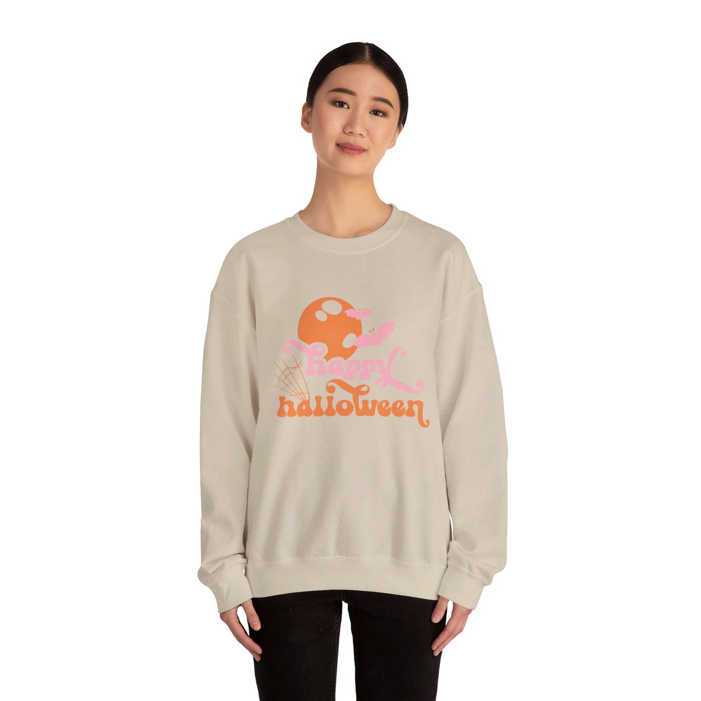 Retro Halloween Unisex Heavy Blend™ Crewneck Sweatshirt