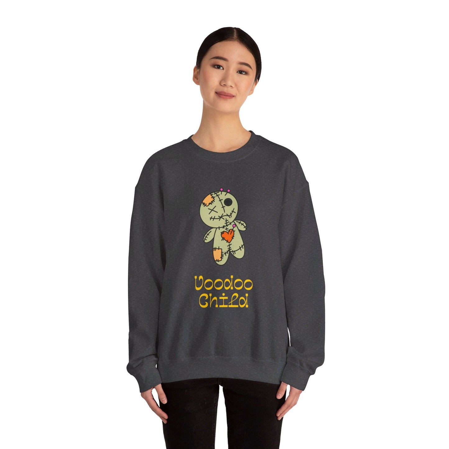 Voodoo Child Unisex Heavy Blend™ Crewneck Sweatshirt