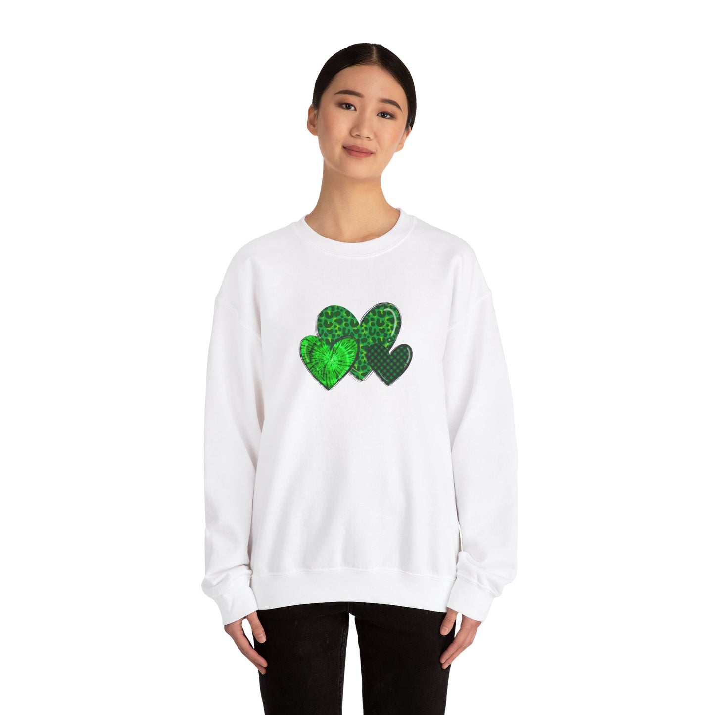 Irish Love St Patrick’s Unisex Heavy Blend™ Crewneck Sweatshirt