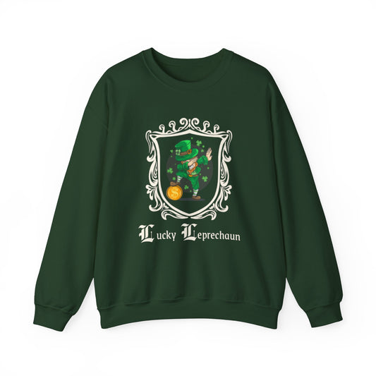 Lucky Leprechaun St. Patrick’s Day Unisex Heavy Blend™ Crewneck Sweatshirt